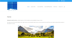 Desktop Screenshot of golfonarran.com